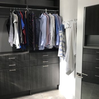 Desert Sky Closets - Gray woodgrain finish. - Cabinetry Near Me - Scottsdale, Arizona Desert Sky Closets - Gray woodgrain finish. - Cabinetry Near Me - Scottsdale, Arizona