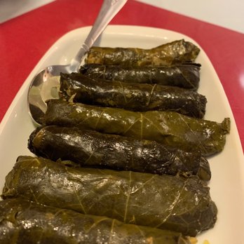 Khoury's Mediterranean Restaurant - Warak Enab (stuffed grape leaves) - Middle Eastern Near Me - South Miami, Florida