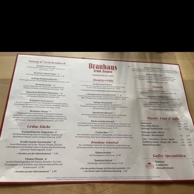 Menu photo 3 Brauhaus Ernst August Hanover, NI Menu photo 3 Brauhaus Ernst August Hanover, NI