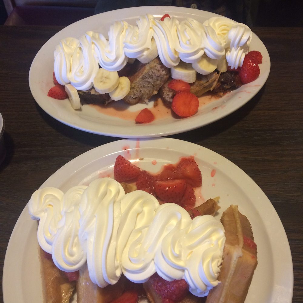 Wolfgang's Restaurant - I had the Belgian waffles, and my friend had French toast. - Breakfast & Brunch Near Me - Grand Rapids, Michigan Wolfgang's Restaurant - I had the Belgian waffles, and my friend had French toast. - Breakfast & Brunch Near Me - Grand Rapids, Michigan