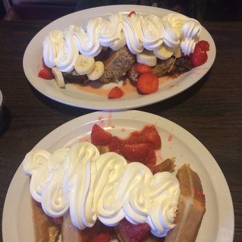 Wolfgang's Restaurant - I had the Belgian waffles, and my friend had French toast. - Breakfast & Brunch Near Me - Grand Rapids, Michigan Wolfgang's Restaurant - I had the Belgian waffles, and my friend had French toast. - Breakfast & Brunch Near Me - Grand Rapids, Michigan