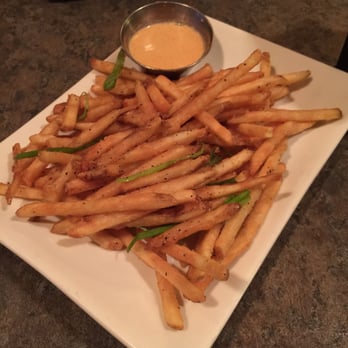 Bar Dojo - Truffle fries $5, these were really food as an appetizer. - Asian Fusion Near Me - Edmonds, Washington