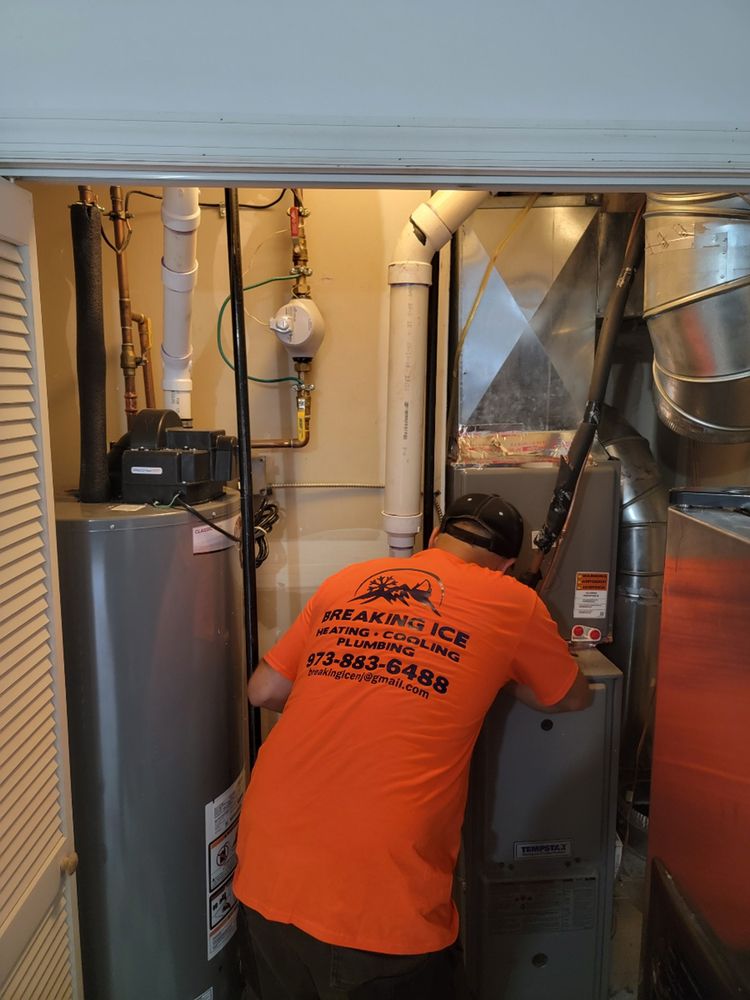 Slide of Breaking Ice Hvac