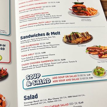 NORMS - Menu - Diners Near Me - Van Nuys, California
