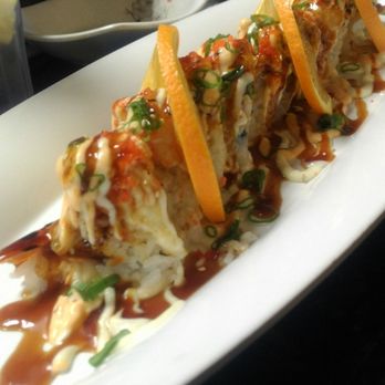ShoMi - Delta Roll. If you like that sweet Unagi sauce you'll like this roll. - Japanese Near Me - Stockton, California ShoMi - Delta Roll. If you like that sweet Unagi sauce you'll like this roll. - Japanese Near Me - Stockton, California