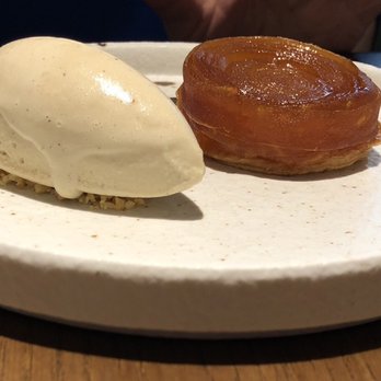 Roganic - Apple tart with juniper ice cream - British Near Me - Hong Kong, HK