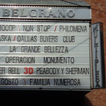 Belgrano Multiplex - Cinema Near Me - Buenos Aires, C