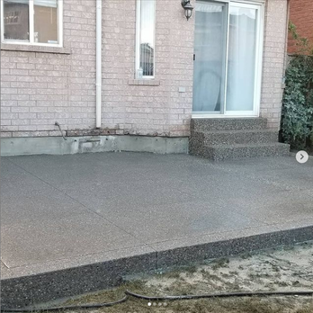 Concrete Master - a concrete patio being poured - Masonry/Concrete Near Me - Etobicoke, Ontario Concrete Master - a concrete patio being poured - Masonry/Concrete Near Me - Etobicoke, Ontario