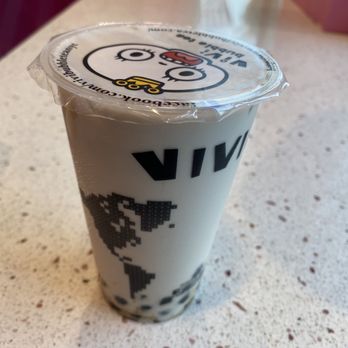 Vivi Bubble Tea - a cup of milk - Bubble Tea Near Me - Garland, Texas