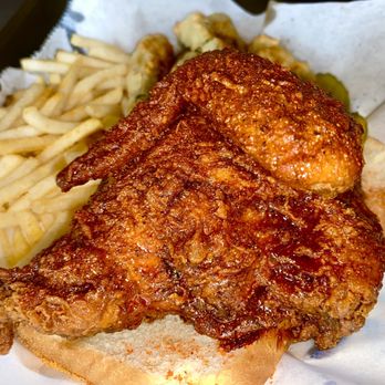 Granddaddy's Original Hot Chicken Shack - Medium spice level breast quarter - Seafood Near Me - Old Hickory, Tennessee Granddaddy's Original Hot Chicken Shack - Medium spice level breast quarter - Seafood Near Me - Old Hickory, Tennessee