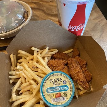 Potato Corner - Chicken tender combo w/sour cream onion fries and a large coke - Fast Food Near Me - Santa Clara, California Potato Corner - Chicken tender combo w/sour cream onion fries and a large coke - Fast Food Near Me - Santa Clara, California