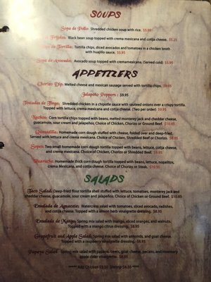 Menu photo 3 Cocina Del Sol Frenchtown, NJ