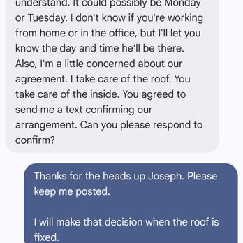 De Lorenzo's Guaranteed Roofing - Trying to negotiate repair - Roofing Near Me - Montebello, California De Lorenzo's Guaranteed Roofing - Trying to negotiate repair - Roofing Near Me - Montebello, California