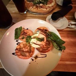 Caprese salad with Buratta Caprese salad with Buratta