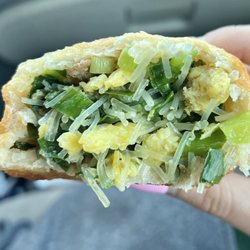 PlacerGROWN Farmers’ Market - Chive Pocket from Han-Yu Taiwanese Food! Dipping sauce adds just the right amount of oomph! My hubby absolutely loved his!