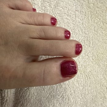 La Sierra Nails & Spa - Not the best nail polish job.. layers painted shown.. - Nail Salons Near Me - Riverside, California La Sierra Nails & Spa - Not the best nail polish job.. layers painted shown.. - Nail Salons Near Me - Riverside, California