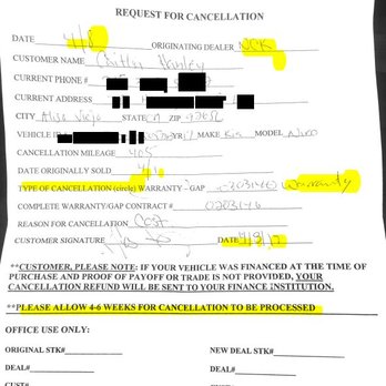 North County Kia - Cancelation requested on 4/8/17. It is now July 24, 2017 and it has not been processed. Does anyone at NCK care to fix this?????? - Car Dealers Near Me - Escondido, California North County Kia - Cancelation requested on 4/8/17. It is now July 24, 2017 and it has not been processed. Does anyone at NCK care to fix this?????? - Car Dealers Near Me - Escondido, California