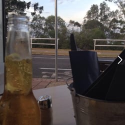 Full Moon At Shorncliffe - Beer with a view.