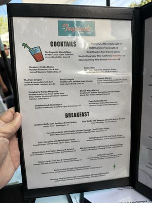 Menu photo 8 The Tropicale Palm Springs, CA Menu photo 8 The Tropicale Palm Springs, CA