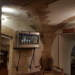 Wine Touch - The whole place had at least 8 of these wine dispensers (cooled to correct temperature).