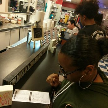 Chill...The Milkshake Bar - While filling out our order - Ice Cream & Frozen Yogurt Near Me - Spring, Texas Chill...The Milkshake Bar - While filling out our order - Ice Cream & Frozen Yogurt Near Me - Spring, Texas