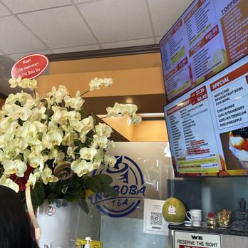 TNL Boba Tea - Dessert menu at front of store - Bubble Tea Near Me - Oceanside, California