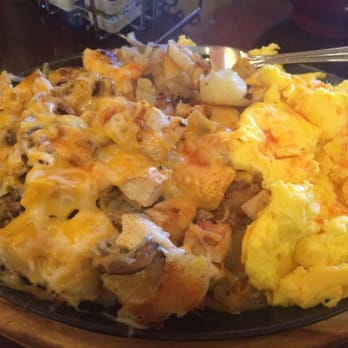 Griddlecakes - Philly Skillet w/ Chicken - American Near Me - Las Vegas, Nevada Griddlecakes - Philly Skillet w/ Chicken - American Near Me - Las Vegas, Nevada