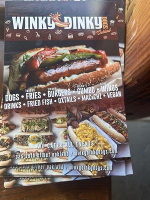 Menu photo 2 Winky Dinky Dogs Oakland, CA Menu photo 2 Winky Dinky Dogs Oakland, CA