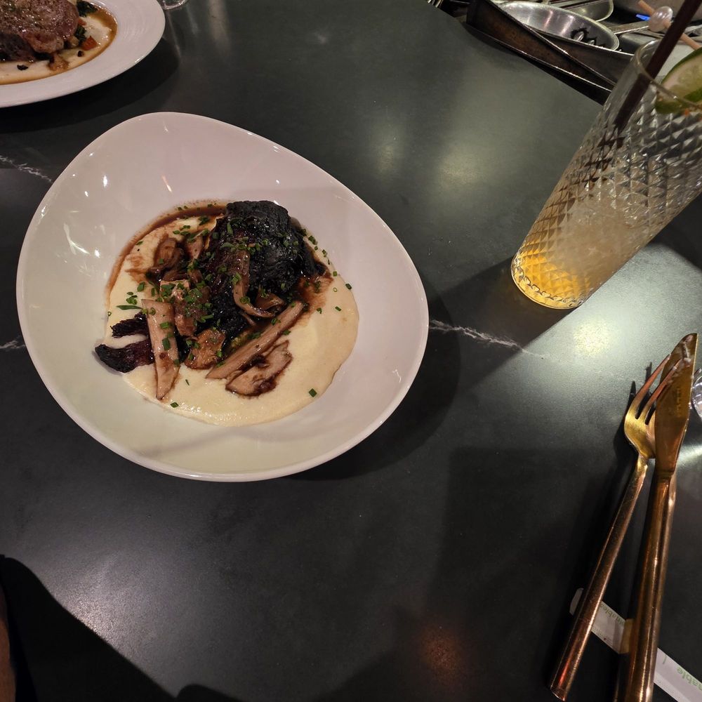Barley and Boar - Braised rib over polenta ....love - Pubs Near Me - Atascadero, California Barley and Boar - Braised rib over polenta ....love - Pubs Near Me - Atascadero, California
