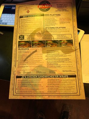 Menu photo 7 JD'S BBQ Dickinson, ND Menu photo 7 JD'S BBQ Dickinson, ND