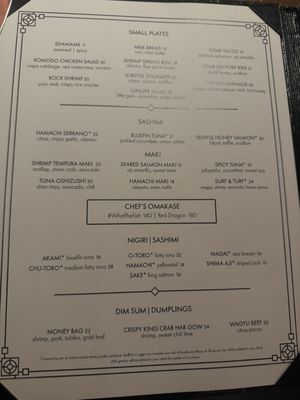 Menu photo 1 Komodo Dallas Dallas, TX Menu photo 1 Komodo Dallas Dallas, TX