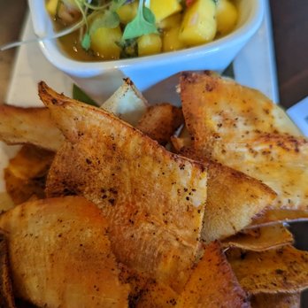 Havana - Plantain chips and mango salsa - Cuban Near Me - Walnut Creek, California Havana - Plantain chips and mango salsa - Cuban Near Me - Walnut Creek, California