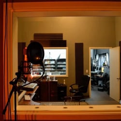 AD1 Studios - Recording booth.