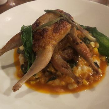 Spring - Pan roasted quail - New American Near Me - Marietta, Georgia Spring - Pan roasted quail - New American Near Me - Marietta, Georgia