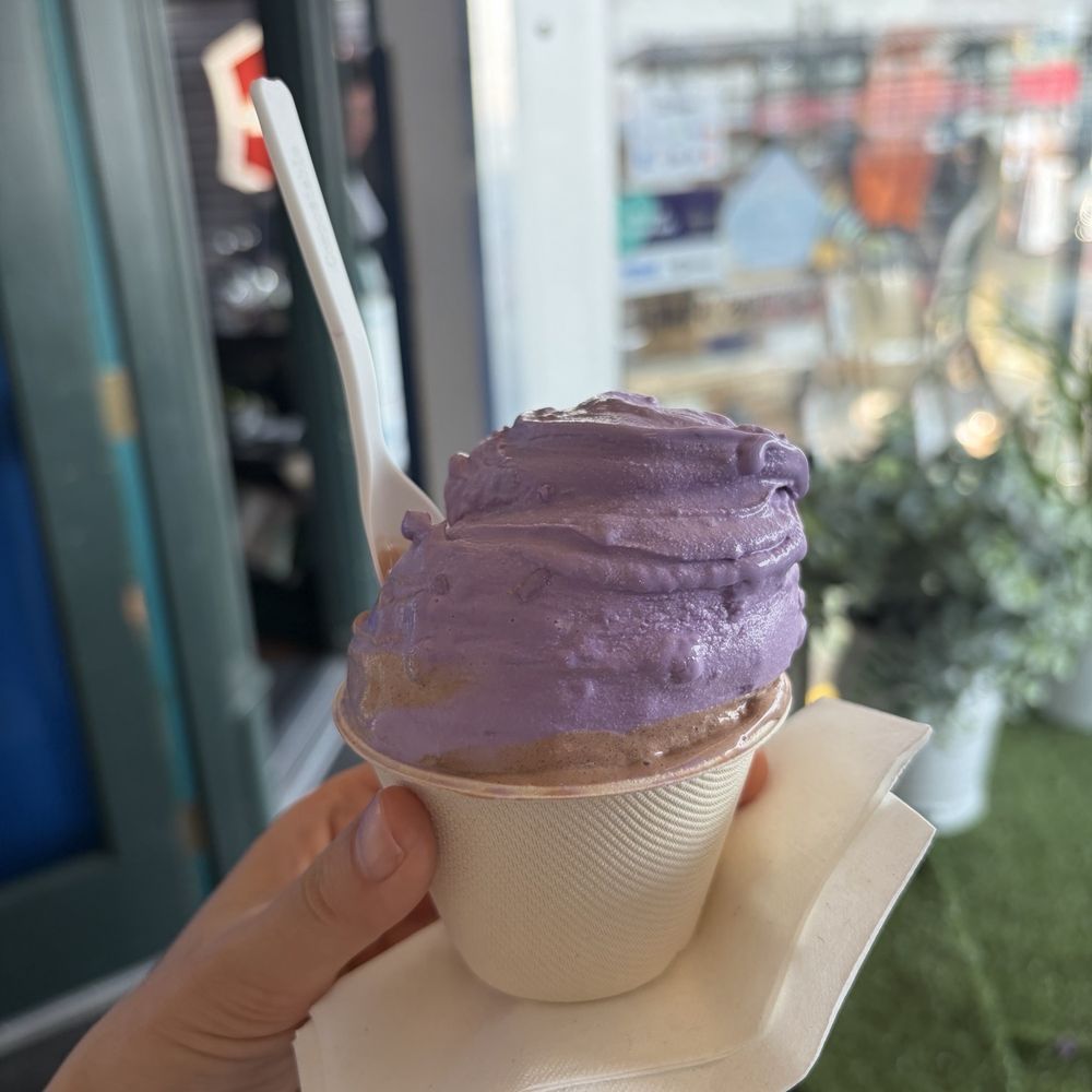 ube coconut + chocolate ube coconut + chocolate