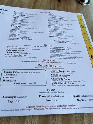 Menu photo 7 Yucatan Grill Seal Beach, CA Menu photo 7 Yucatan Grill Seal Beach, CA