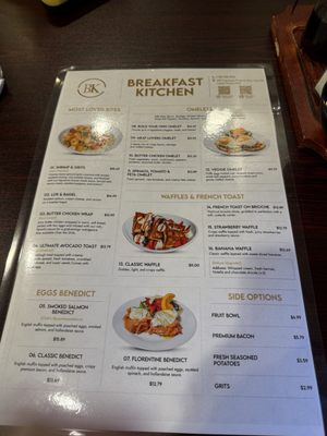 Menu photo 1 Breakfast Kitchen & More Tampa, FL