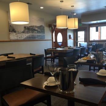Holiday Inn The Lodge at Big Bear Lake - More seating with thick wood modern tables! - Big Bear, CA