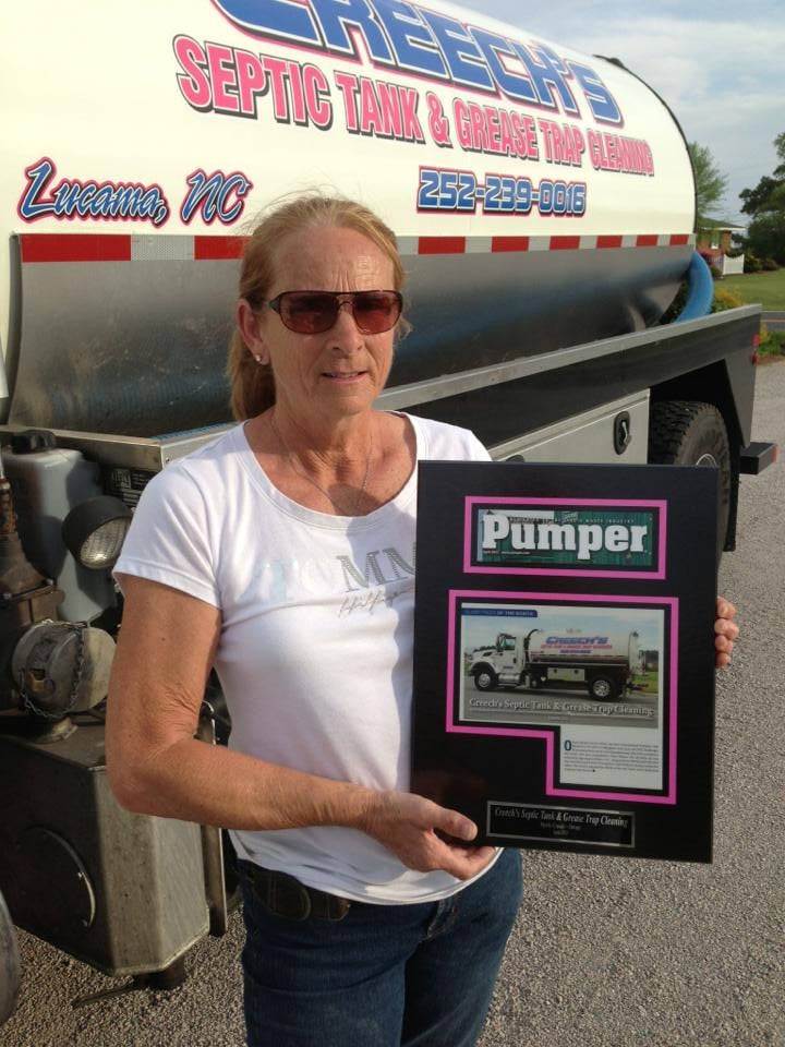 Slide of Creech's Septic & Grease Trap Cleaning