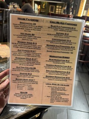 Menu photo 1 Left Turn Distillery Albuquerque, NM Menu photo 1 Left Turn Distillery Albuquerque, NM