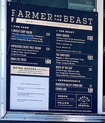 Menu photo 2 Farmer And The Beast Portland, OR