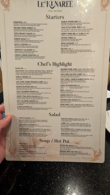Menu photo 4 Le Kinaree Thai Eatery Chino Hills, CA Menu photo 4 Le Kinaree Thai Eatery Chino Hills, CA