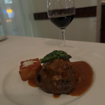 L'Opera - Filet mignon w/ braised veal cheek - Italian Near Me - Long Beach, California L'Opera - Filet mignon w/ braised veal cheek - Italian Near Me - Long Beach, California