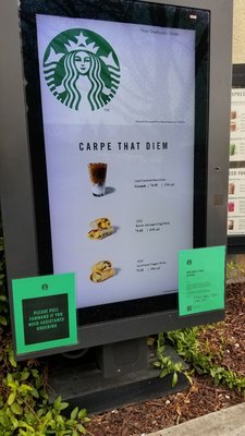 Menu photo 1 Starbucks Madera, CA