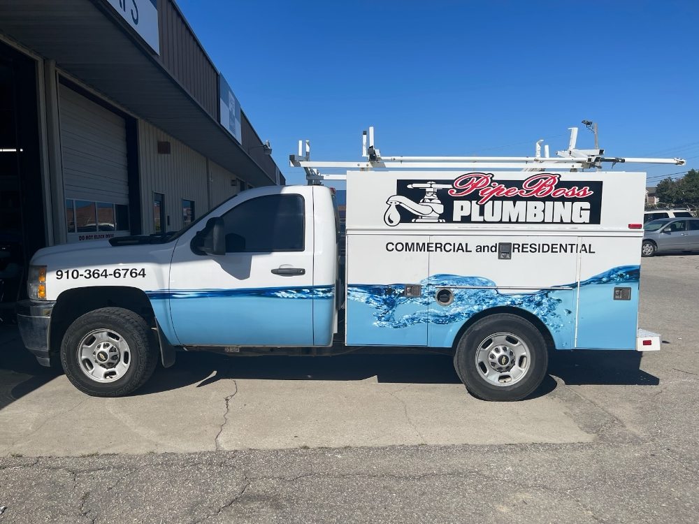 Slide of Pipe Boss Plumbing