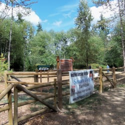 The dog park. August 18, 2013
