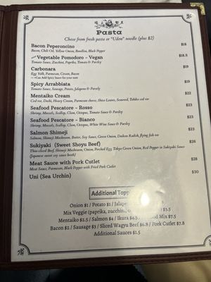 Menu photo 7 La Casa Mia Santa Clara, CA