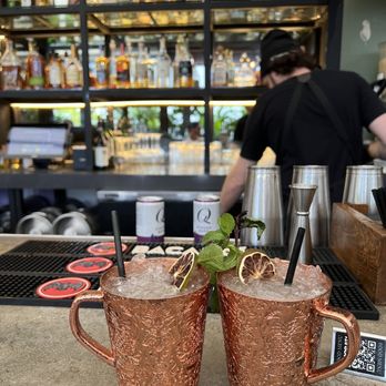 Le Chick - Mexican Mules (house tequila on happy hour) - Cocktail Bars Near Me - Miami, Florida Le Chick - Mexican Mules (house tequila on happy hour) - Cocktail Bars Near Me - Miami, Florida