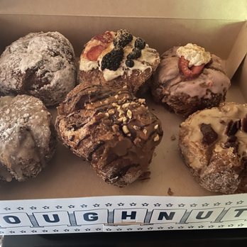 Parlor Doughnuts - Blueberry, Fruit Tart, Strawberry Shortcake, Lemonade, Turtle and Maple Bacon - Donuts Near Me - Valparaiso, Indiana