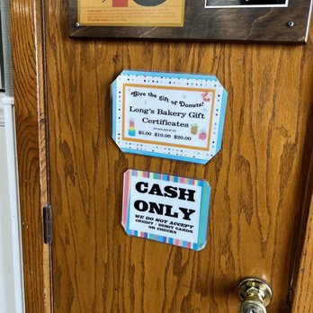 Long's Bakery - Entrance - Donuts Near Me - Indianapolis, Indiana